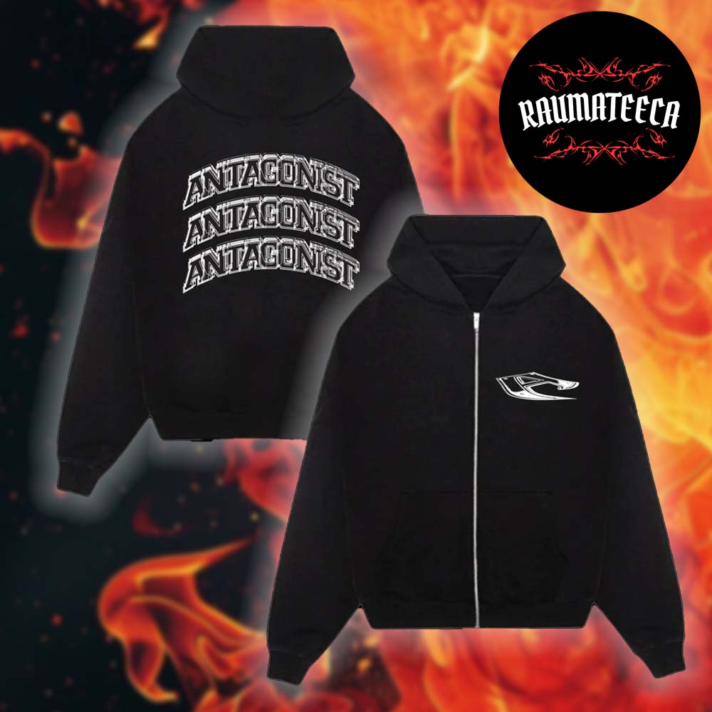 Playboi Carti Merch Antagonist Dagger Zip Hoodie Playboi Carti Merch Antagonist Dagger Zip Hoodie