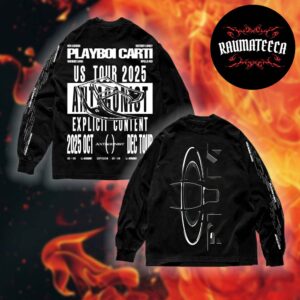 Playboi Carti Merch Opium Antagonist Tour 2.0 Long Sleeve Shirt