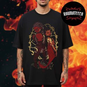 Riot Games Merch Arcane Collection Mel And Ambessa Holographic T-Shirt