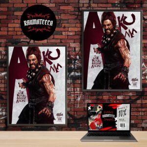 Roman Reigns Street Fighter Live Action Home Decor Poster Canvas