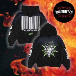 Slipknot X Welcome Skateboards Collab Collection Merch Ravenous Distressed Sun Fade HoodieShirt