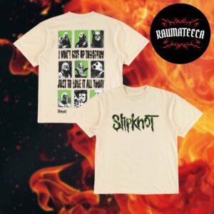 Slipknot X Welcome Skateboards Collab Collection Merch Tomorrow Two Sided Unisex T-Shirt