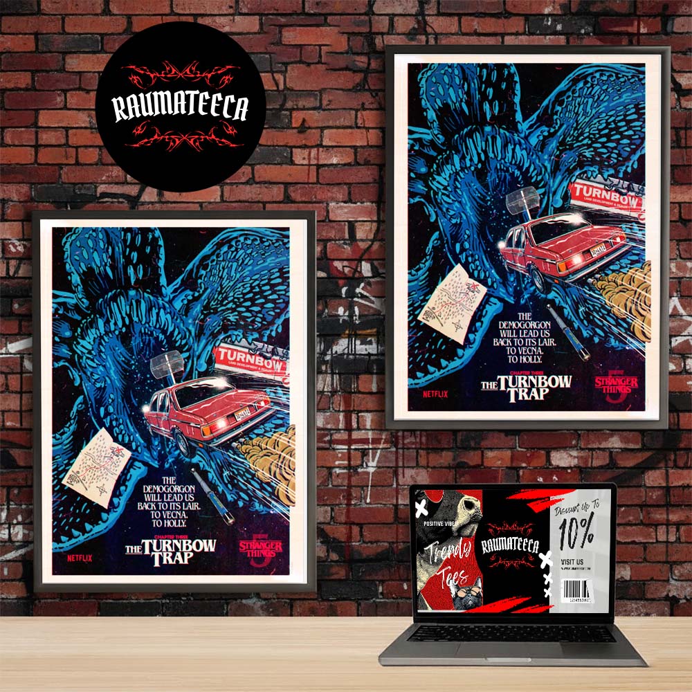 Stranger Things Merch Season 5 X Butcher Billy The Turnbow Trap Home Decor Poster Canvas Stranger Things Merch Season 5 X Butcher Billy The Turnbow Trap Home Decor Poster Canvas