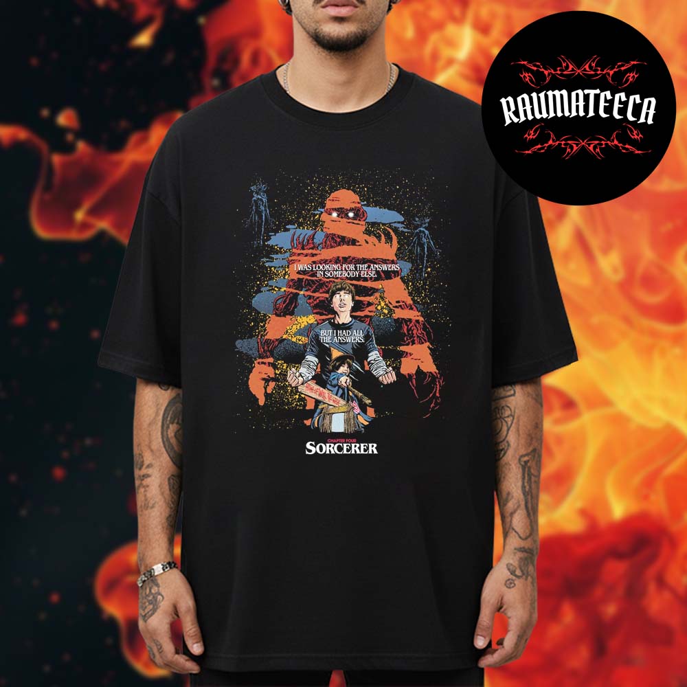 Stranger Things Merch Season 5 x Butcher Billy Sorcerer Unisex T-Shirt Stranger Things Merch Season 5 x Butcher Billy Sorcerer Unisex T-Shirt