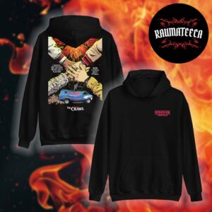 Stranger Things Merch Season 5 x Butcher Billy The Crawl Two Sided Unisex HoodieShirt