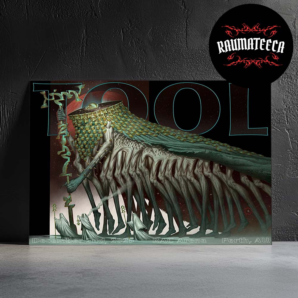Tool Band Event Poster At RAC Arena In Perth AU On December 2 2025 Home Decor Poster Canvas Tool Band Event Poster At RAC Arena In Perth AU On December 2 2025 Home Decor Poster Canvas