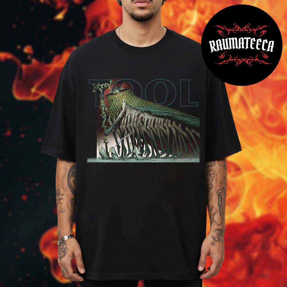 Tool Band Event Poster At RAC Arena In Perth AU On December 2 2025 Unisex T-Shirt Tool Band Event Poster At RAC Arena In Perth AU On December 2 2025 Unisex T-Shirt