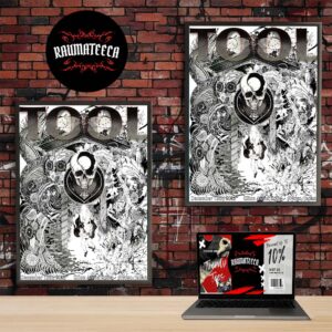 Tool Band Japan Tour At Glion Arena Kobe In Hyogo JP On December 13 2025 Home Decor Poster Canvas