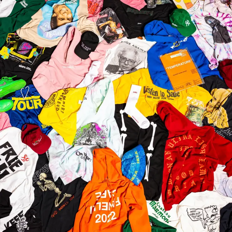 Tour merch as everyday streetwear